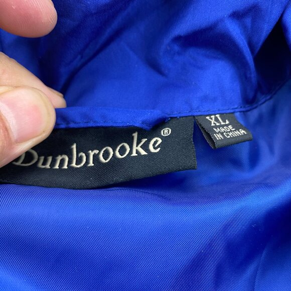 NY Giants Windbreaker Jacket Men Extra Large XL Blue Full Zip Sports Illustrated - Picture 5 of 10